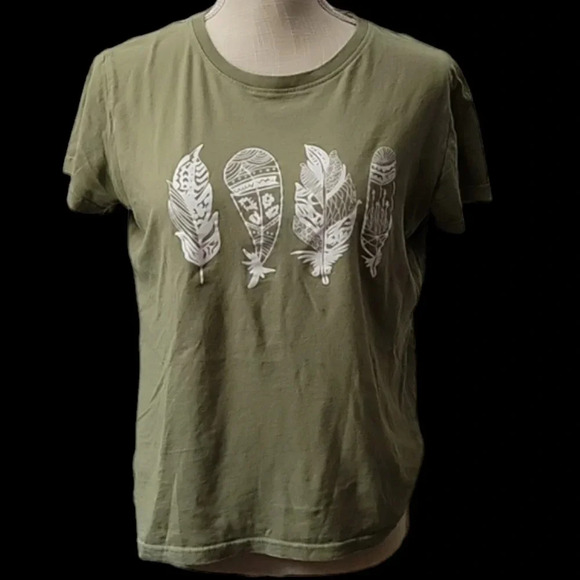 Feather Tee Shirt - Picture 1 of 3